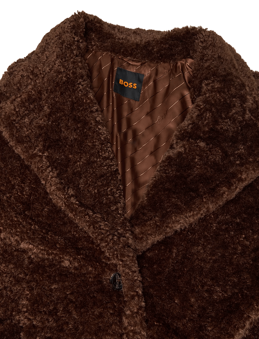 BOSS - C_Catedy - faux fur - medium brown - 2