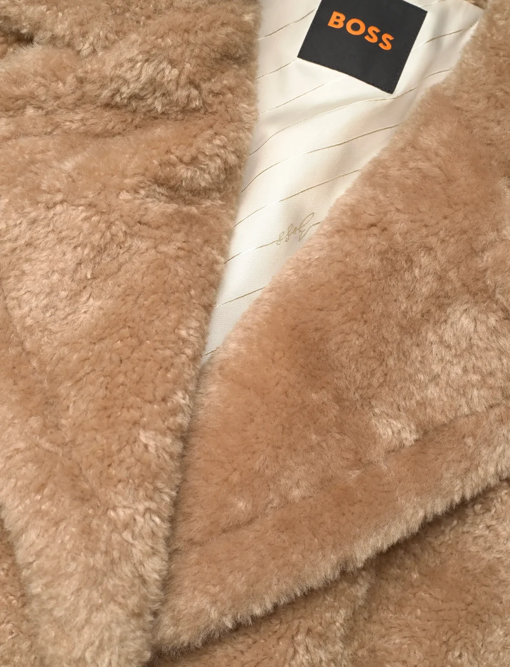 BOSS - C_Catedy - faux fur jakker - rust/copper - 2