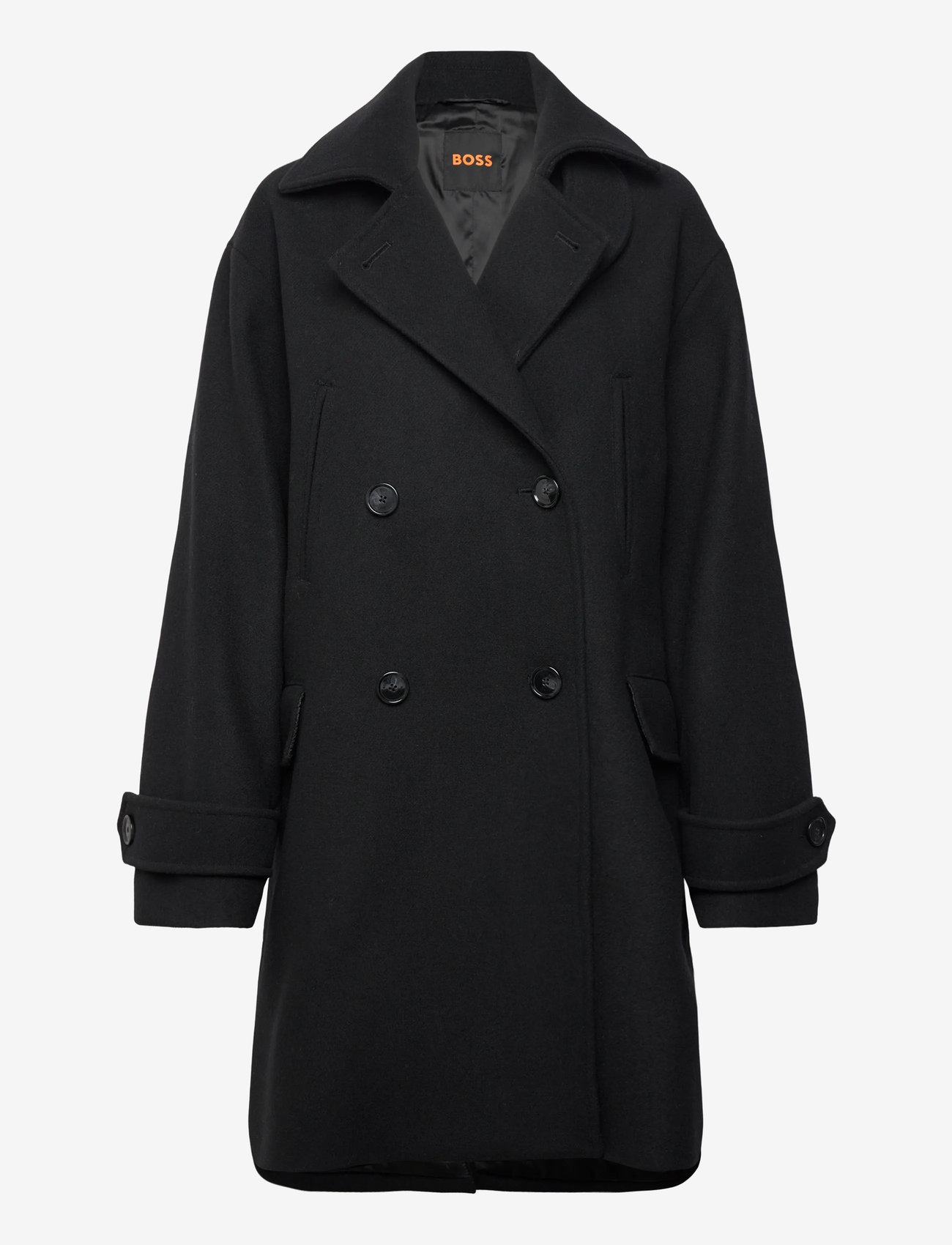 BOSS - C_Cisabel - wollmäntel - black - 0