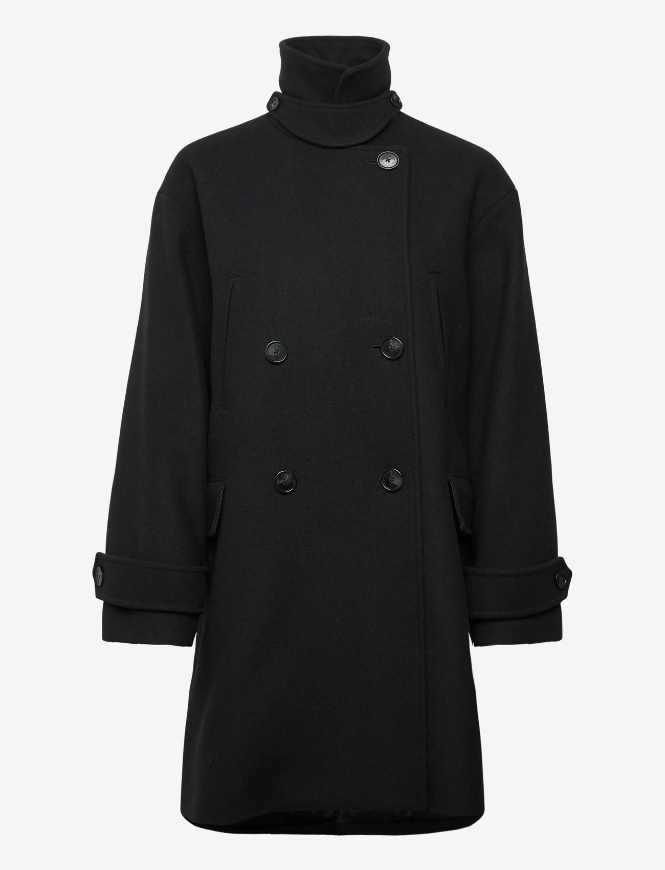 BOSS - C_Cisabel - wollmäntel - black - 3