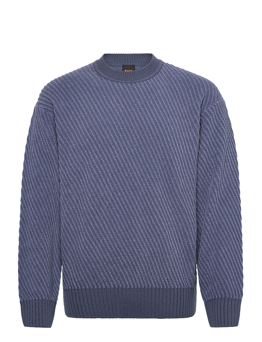 BOSS - Atlapeco - rundhals - open blue - 1