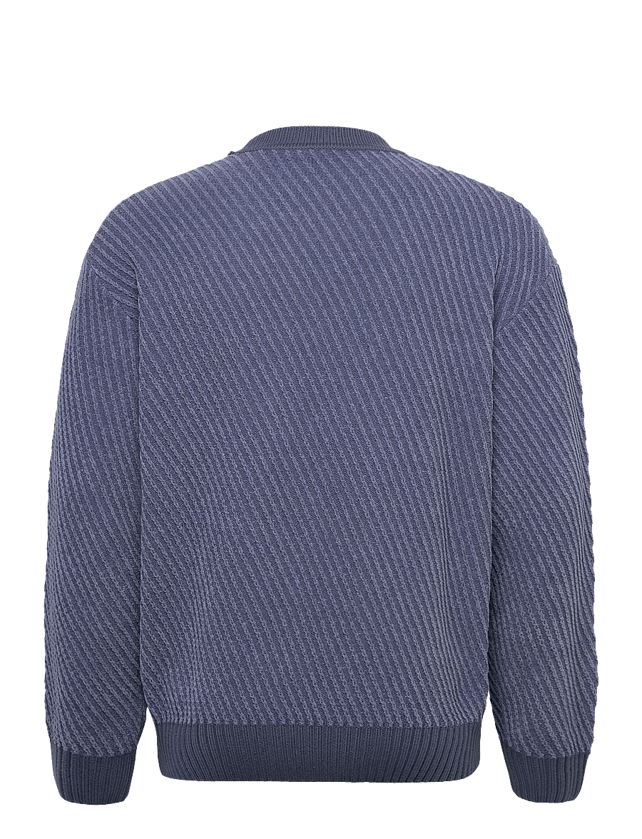 BOSS - Atlapeco - rundhals - open blue - 2
