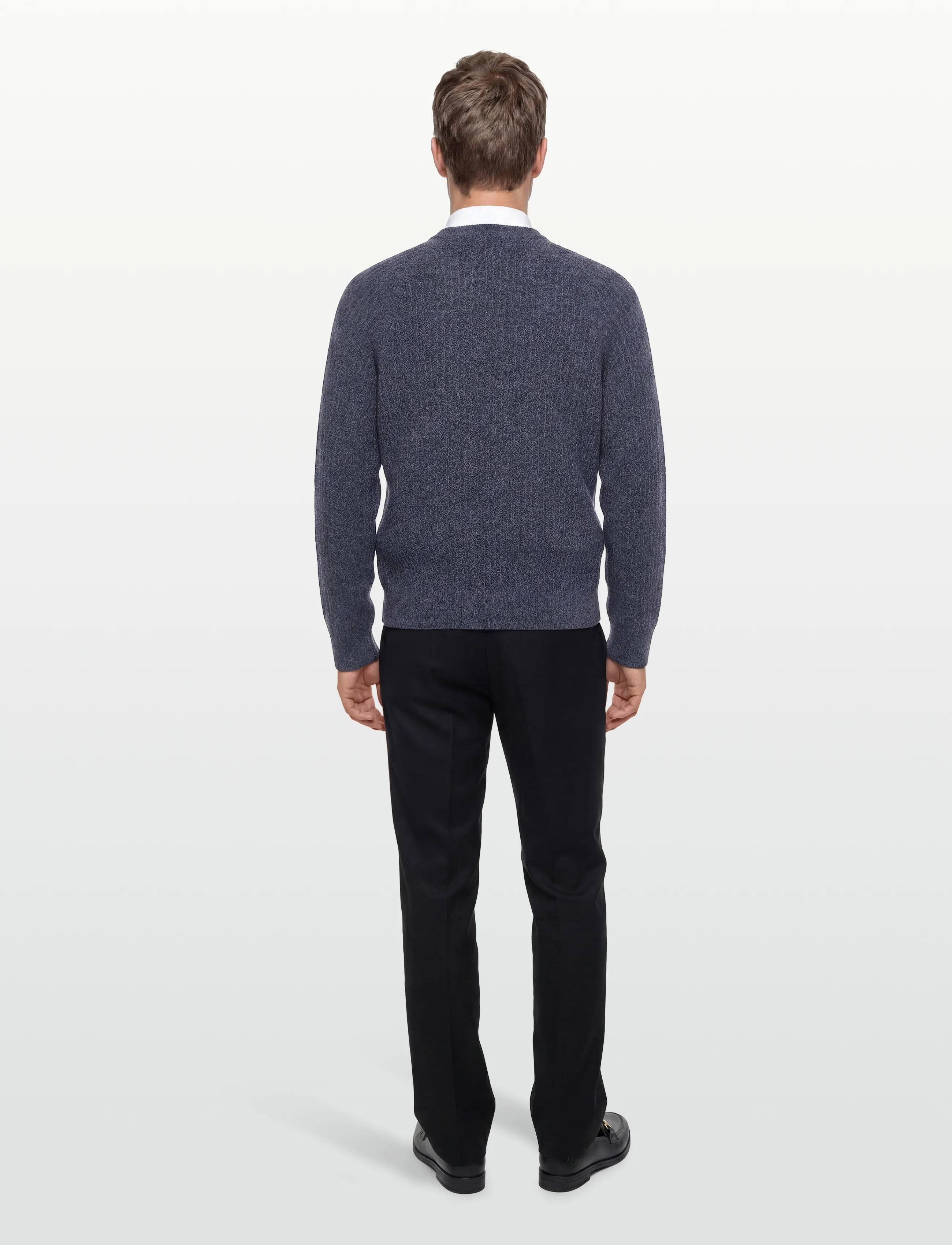 BOSS - Klacier - rundhals - open blue - 4