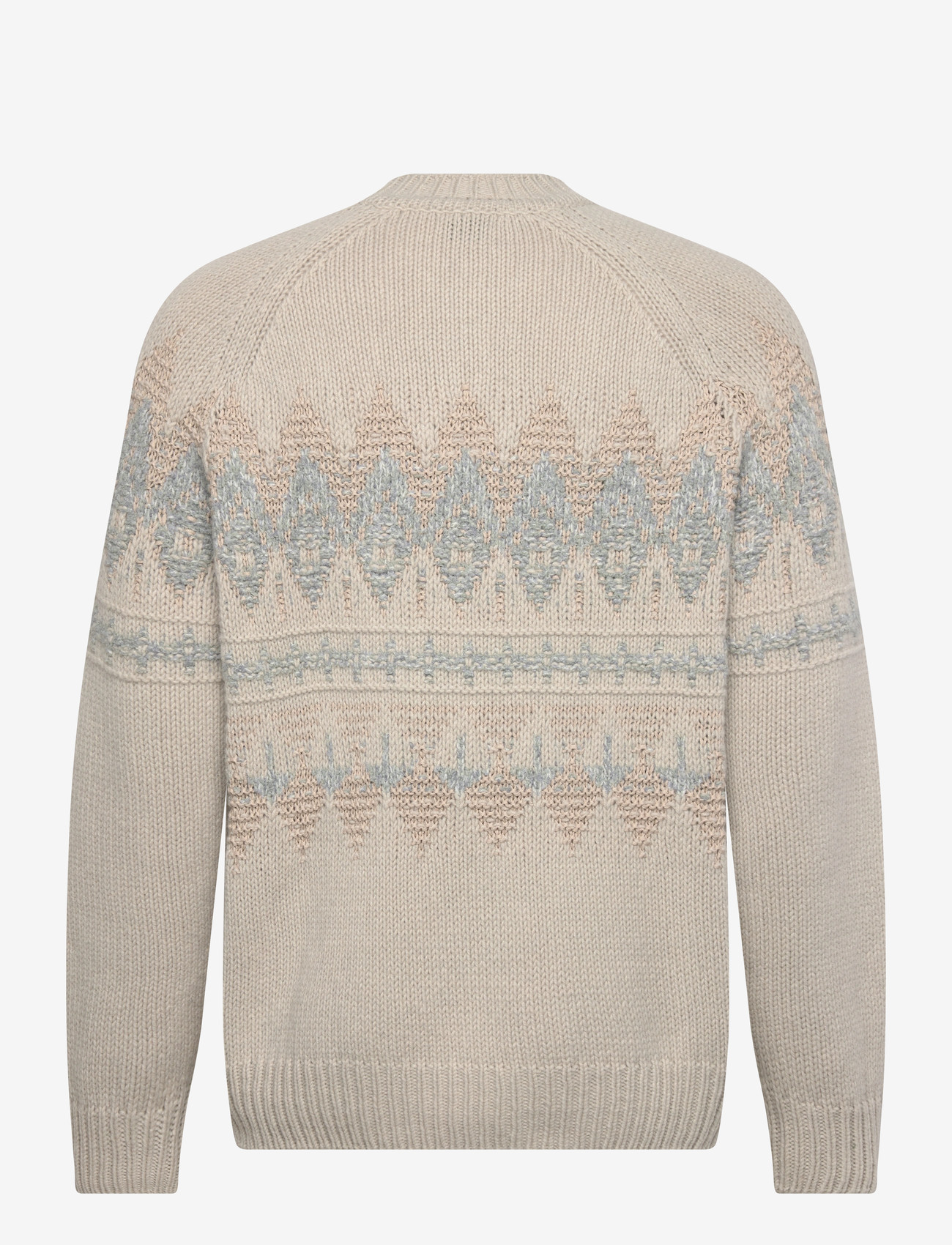 BOSS - Karombo - Ümmarguse kaelusega kudumid - light beige - 1