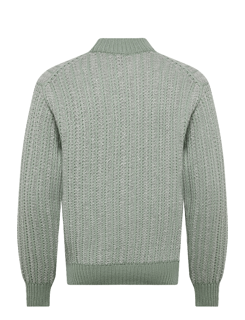 BOSS - Korth - rollkragen - open green - 1