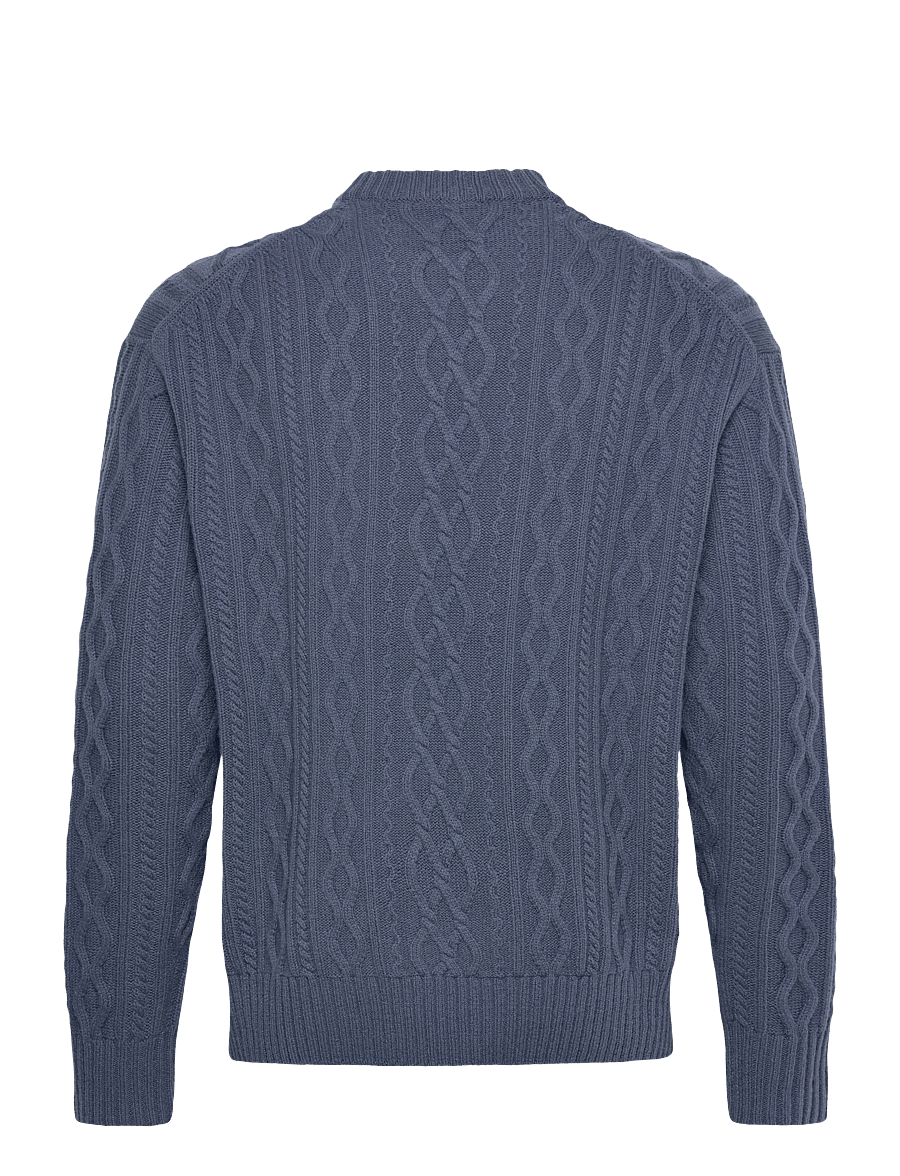 BOSS - Kableto - rundhals - open blue - 1