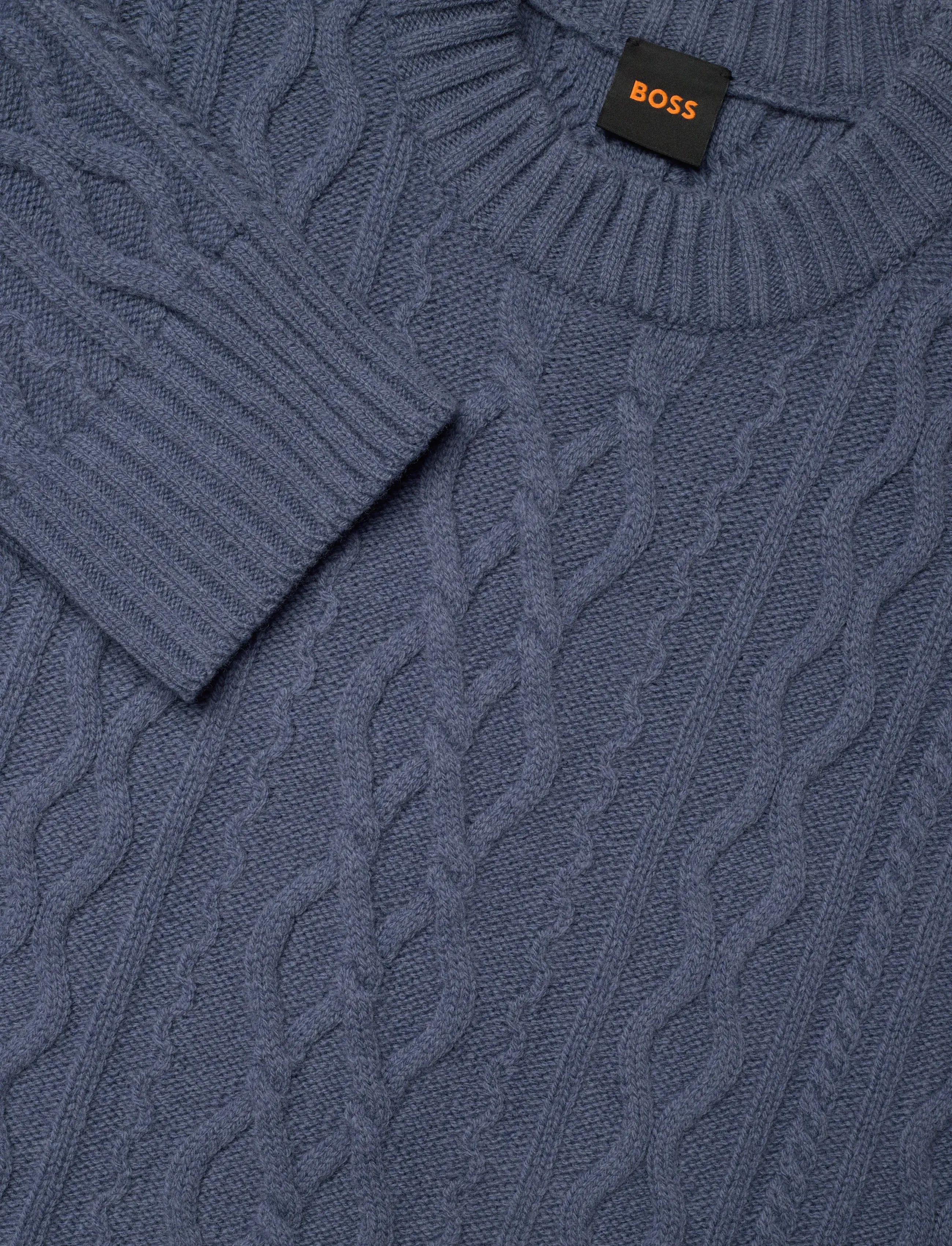 BOSS - Kableto - knitwear - open blue - 2