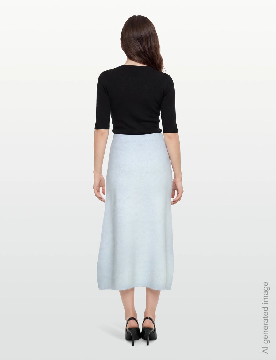 BOSS - C_Fici - knitted skirts - light/pastel blue - 4