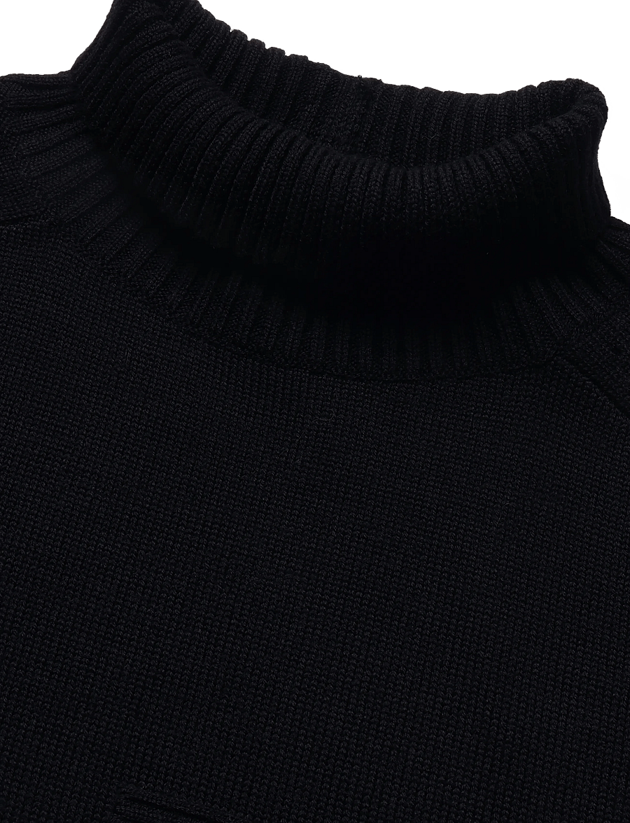 BOSS - C_Fagliatelle - strikkjoler - black - 2