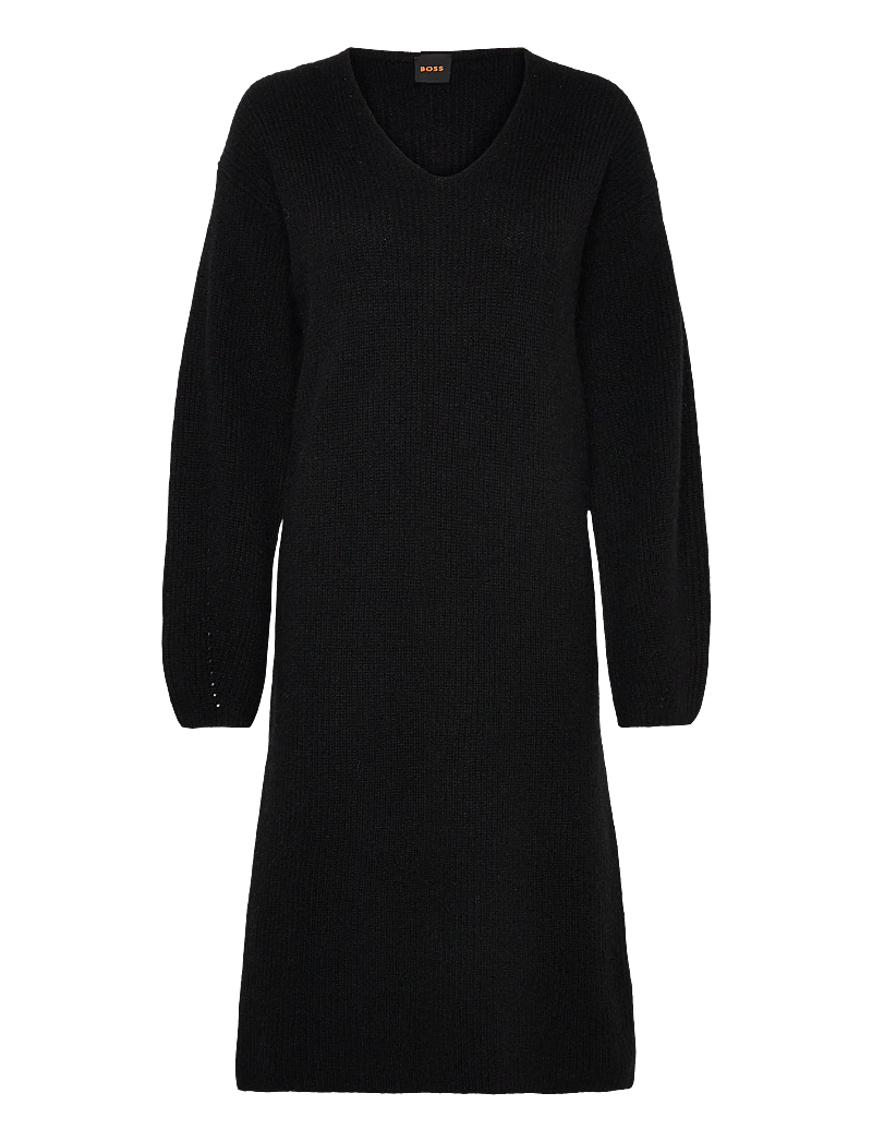 BOSS - C_Fusil - knitted dresses - black - 0