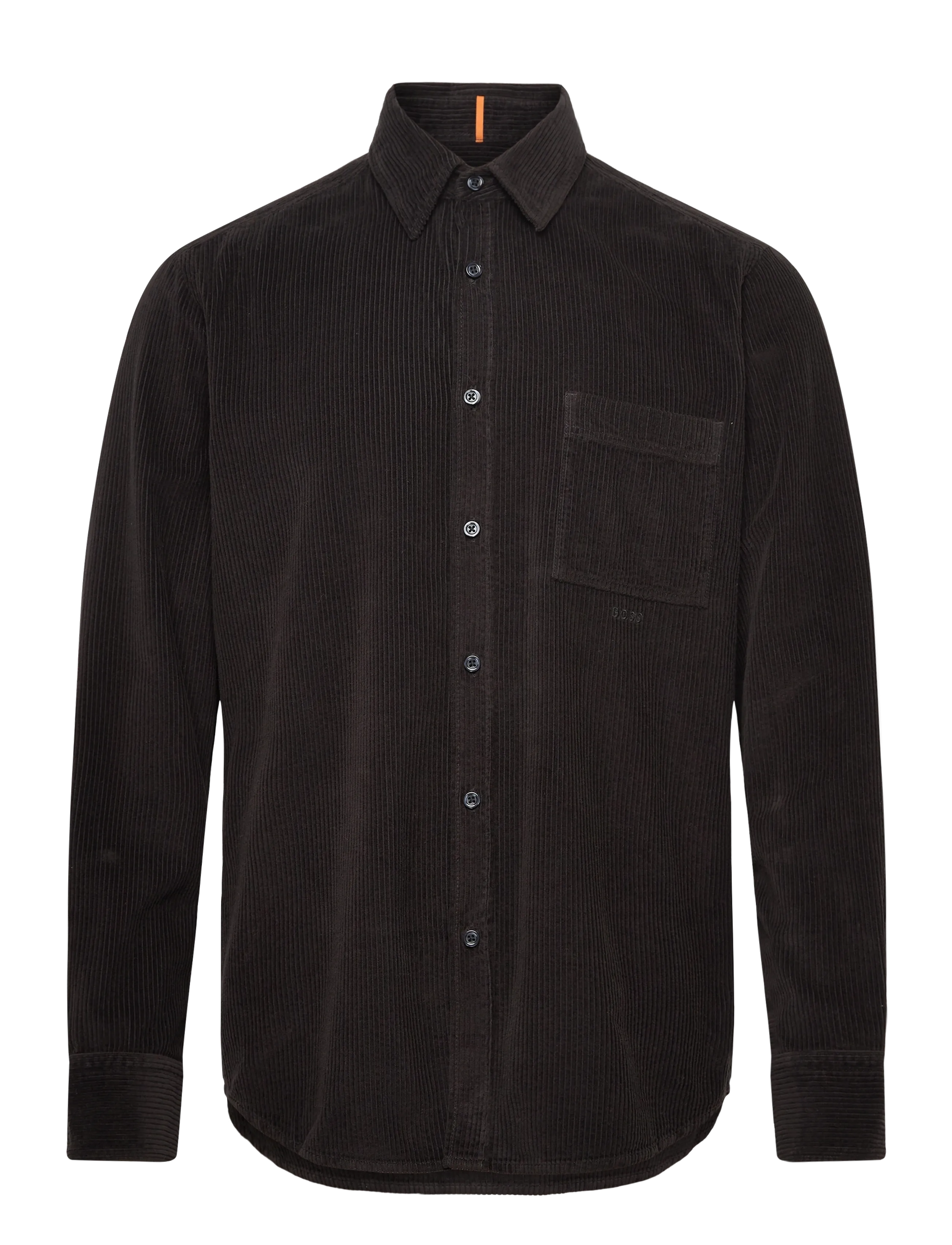 BOSS Relegant_6_M - Skjorter - BLACK / brown