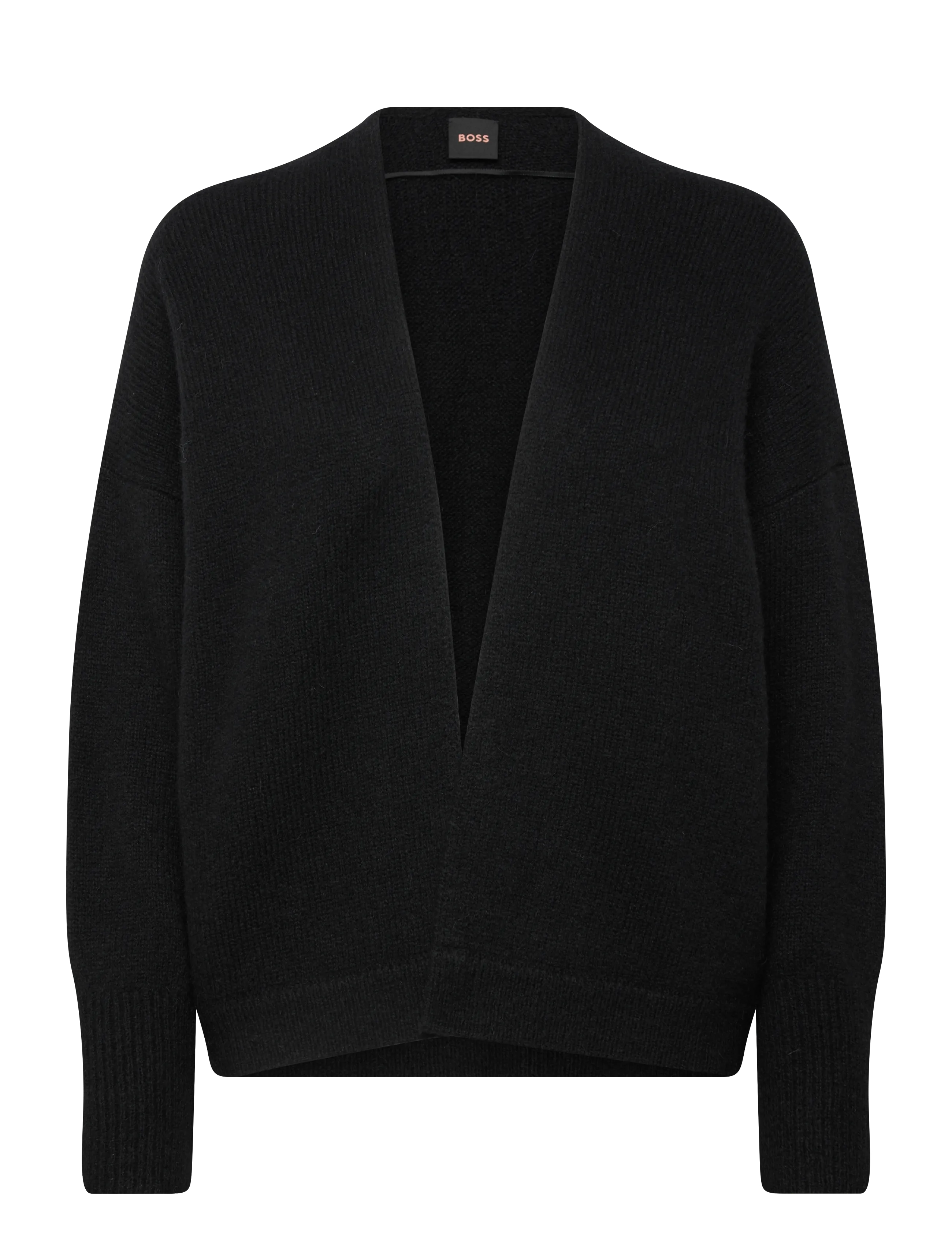 BOSS C_Falescanas_1 - Cardigans - BLACK / black