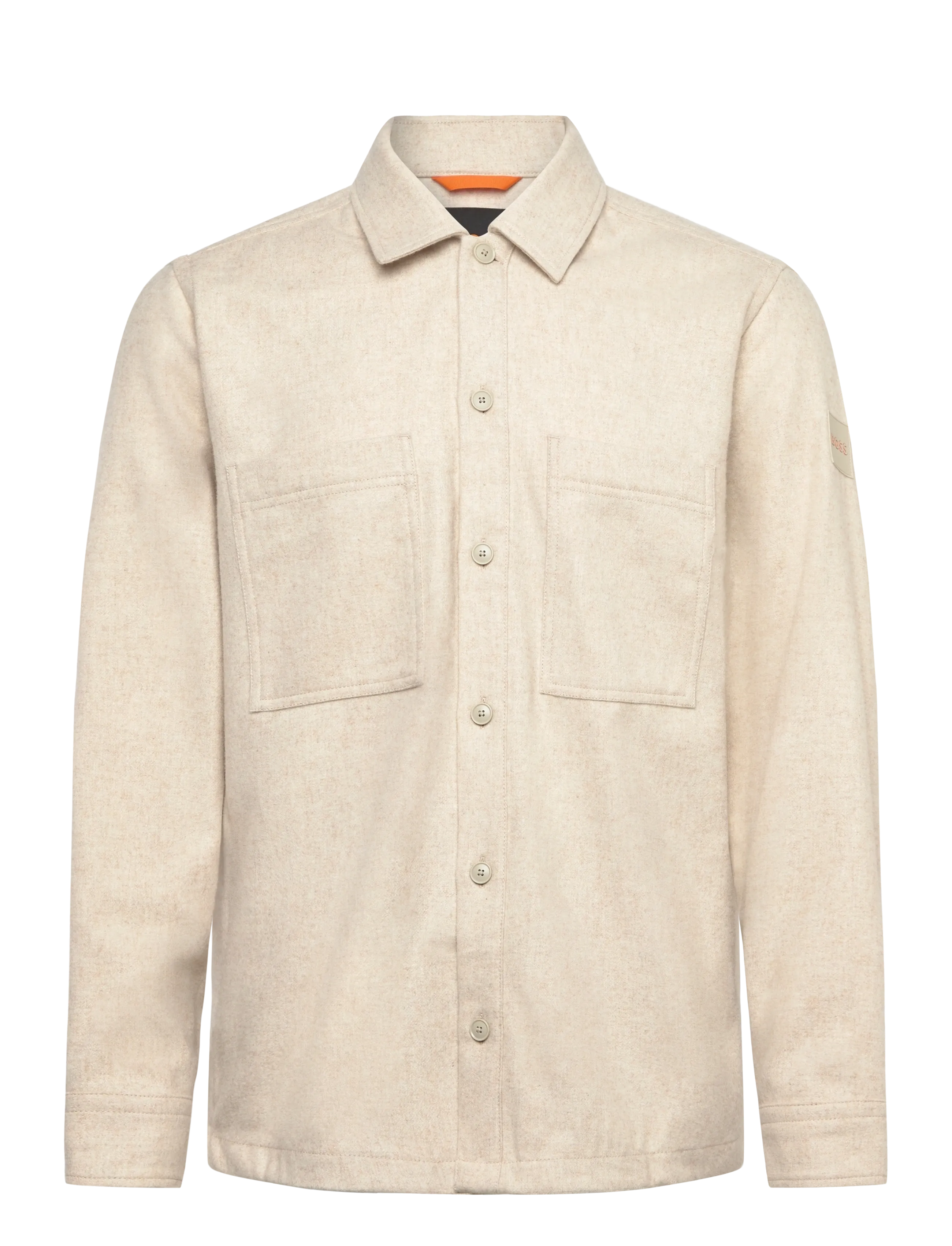 BOSS Locky_2_M - Skjorter - LIGHT BEIGE / beige