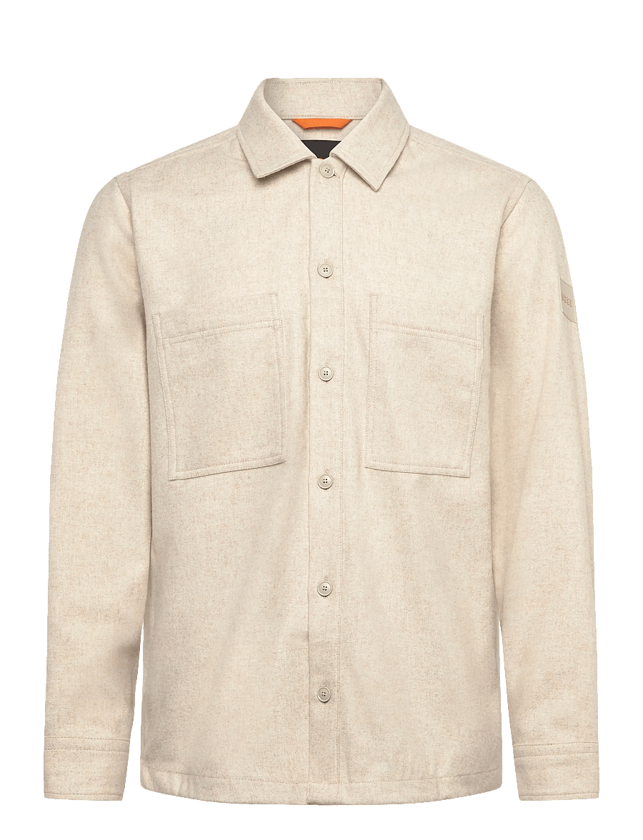 BOSS - Locky_2_M - casual skjortor - light beige - 0