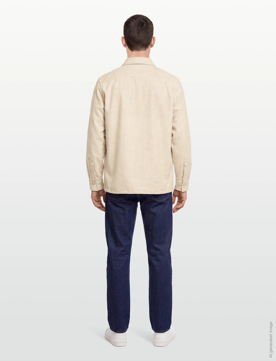 BOSS - Locky_2_M - casual skjorter - light beige - 4