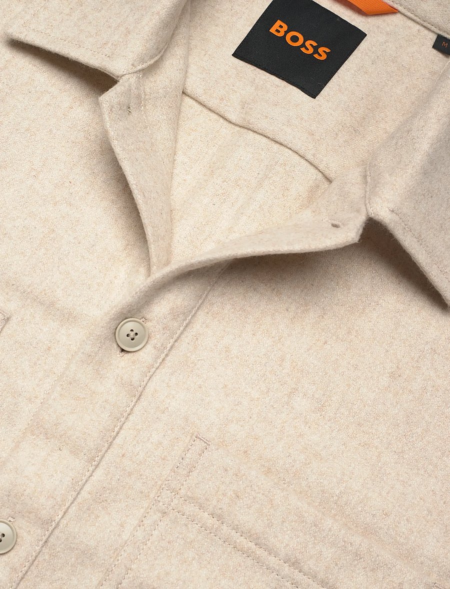 BOSS - Locky_2_M - casual skjortor - light beige - 2