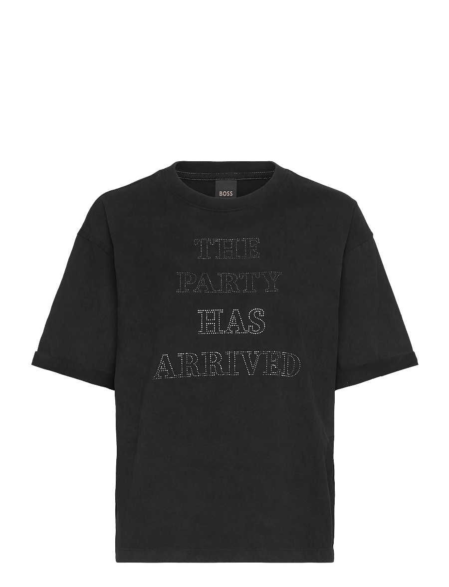 BOSS - C_Evi_11 - t-shirts - black - 1