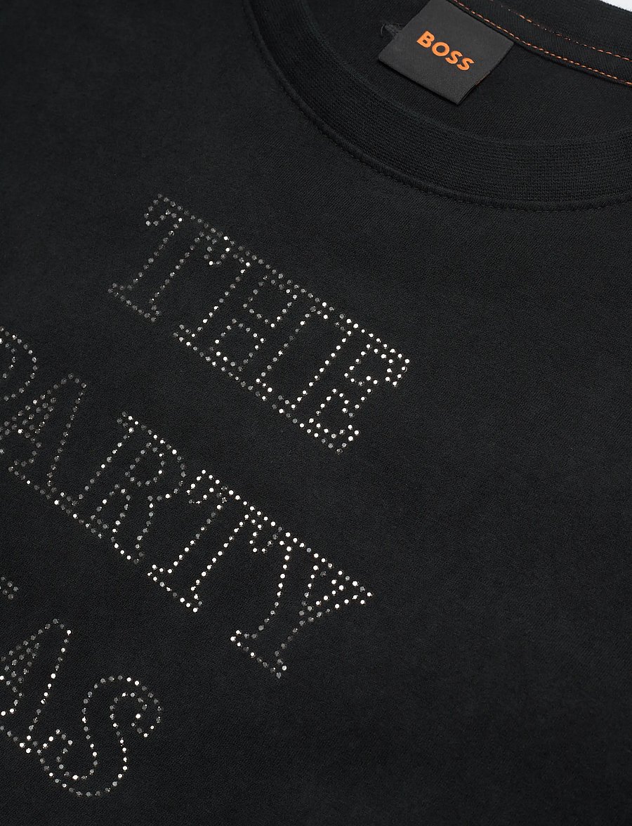 BOSS - C_Evi_11 - t-shirts - black - 5