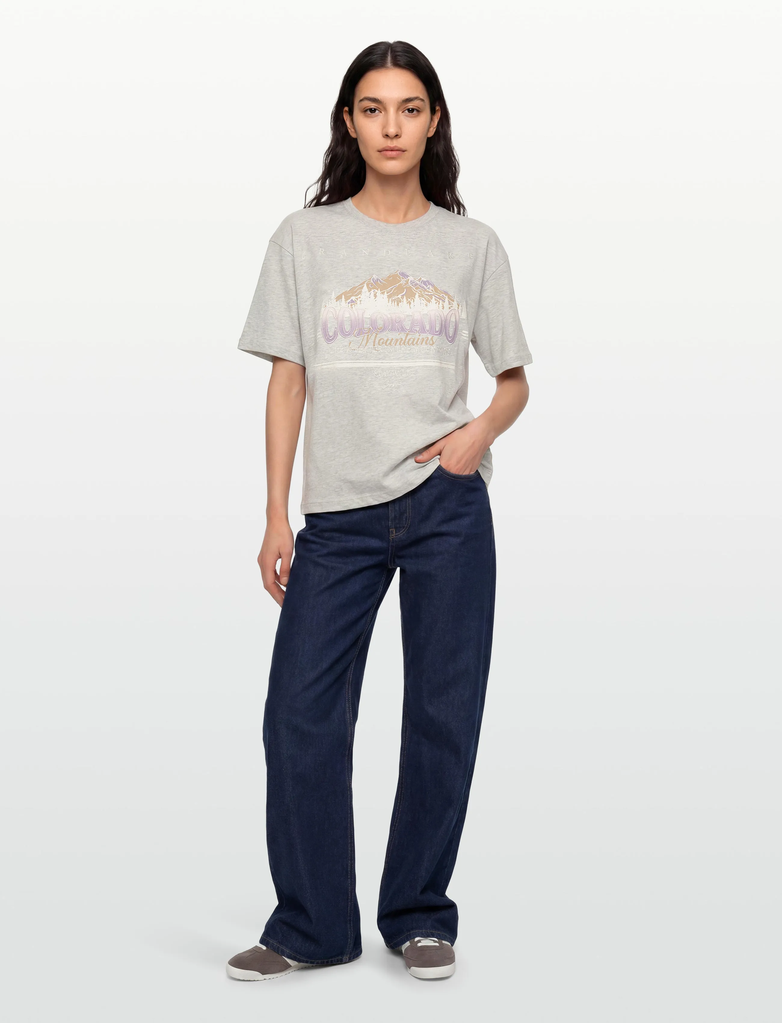 BOSS - C_Evi_11 - t-shirts - light/pastel grey - 0