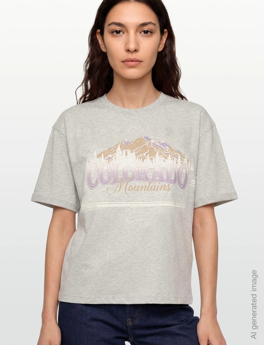 BOSS - C_Evi_11 - t-särgid - light/pastel grey - 3