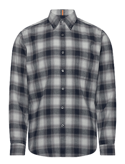 BOSS Rickert_M - Casual shirts - OPEN GREY / grey