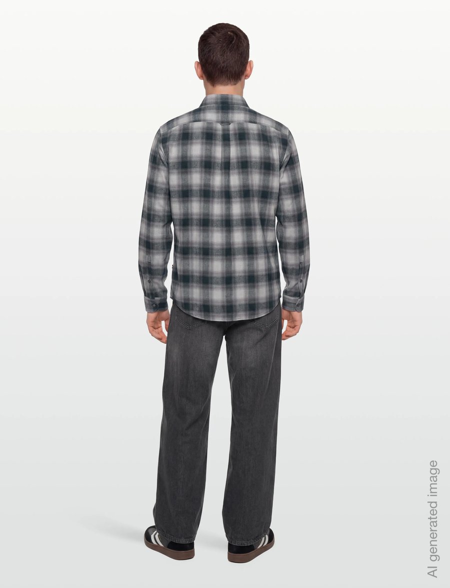 BOSS - Rickert_M - koszule w kratkę - open grey - 4