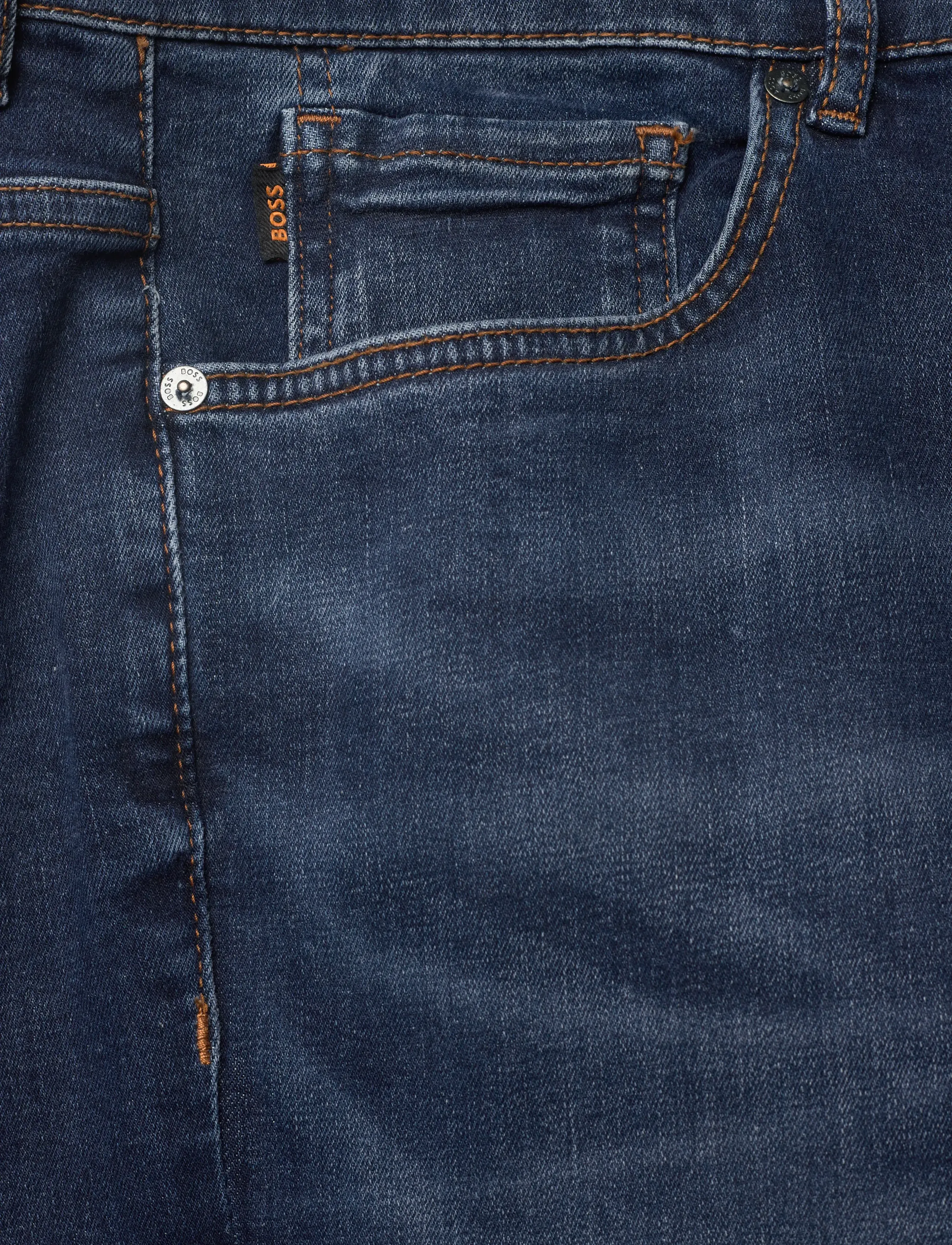 BOSS - RE.MAINE BO - tavalised teksad - dark blue - 2