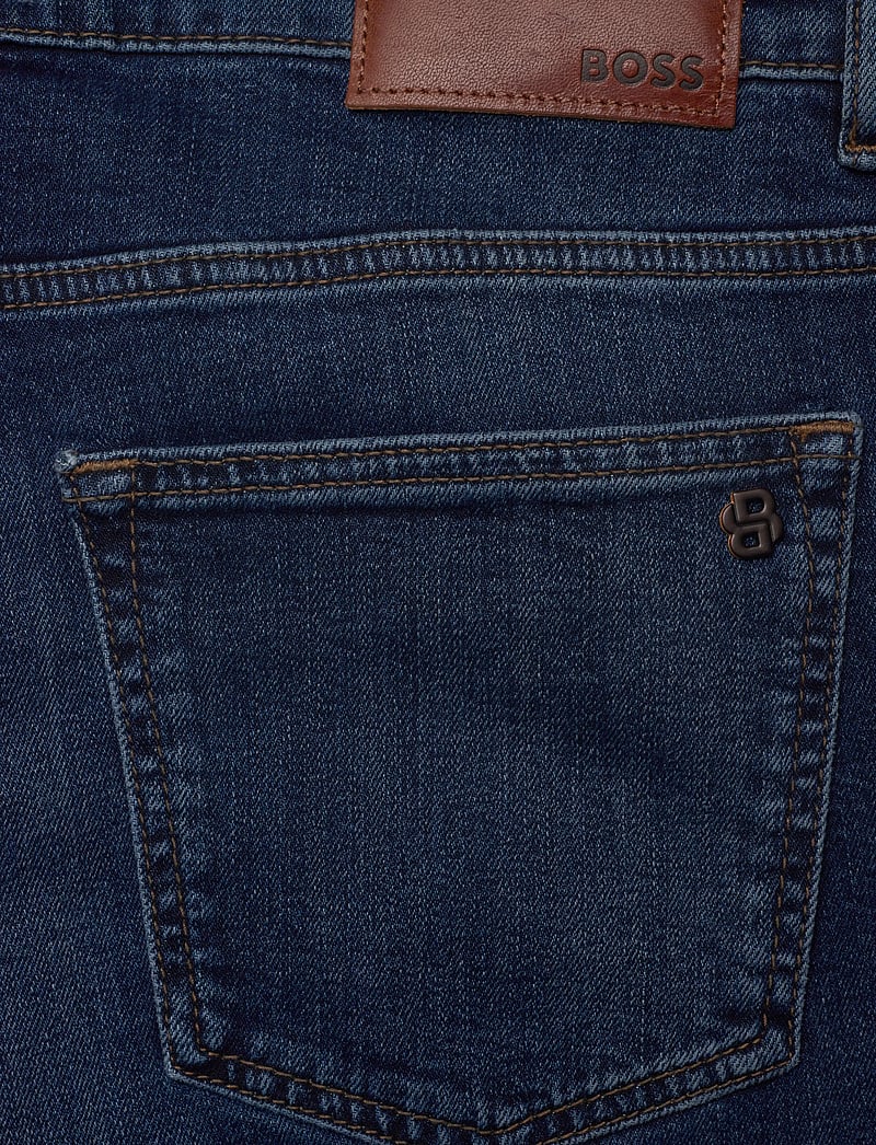 BOSS - DELAWARE BO - slim jeans - medium blue - 4