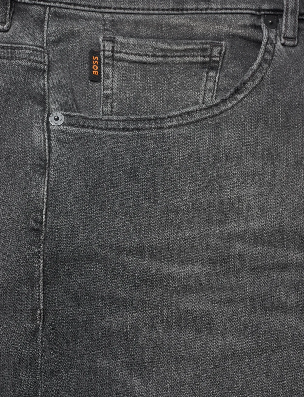 BOSS - ONYX BO - tavalised teksad - dark grey - 2