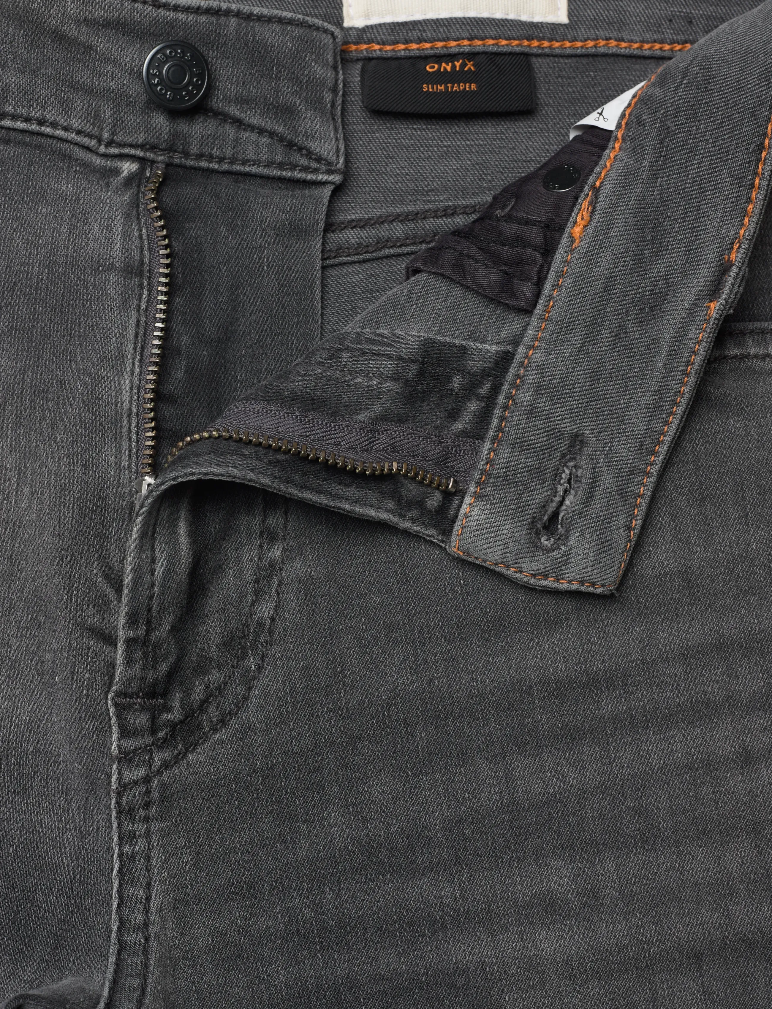 BOSS - ONYX BO - regular jeans - dark grey - 3