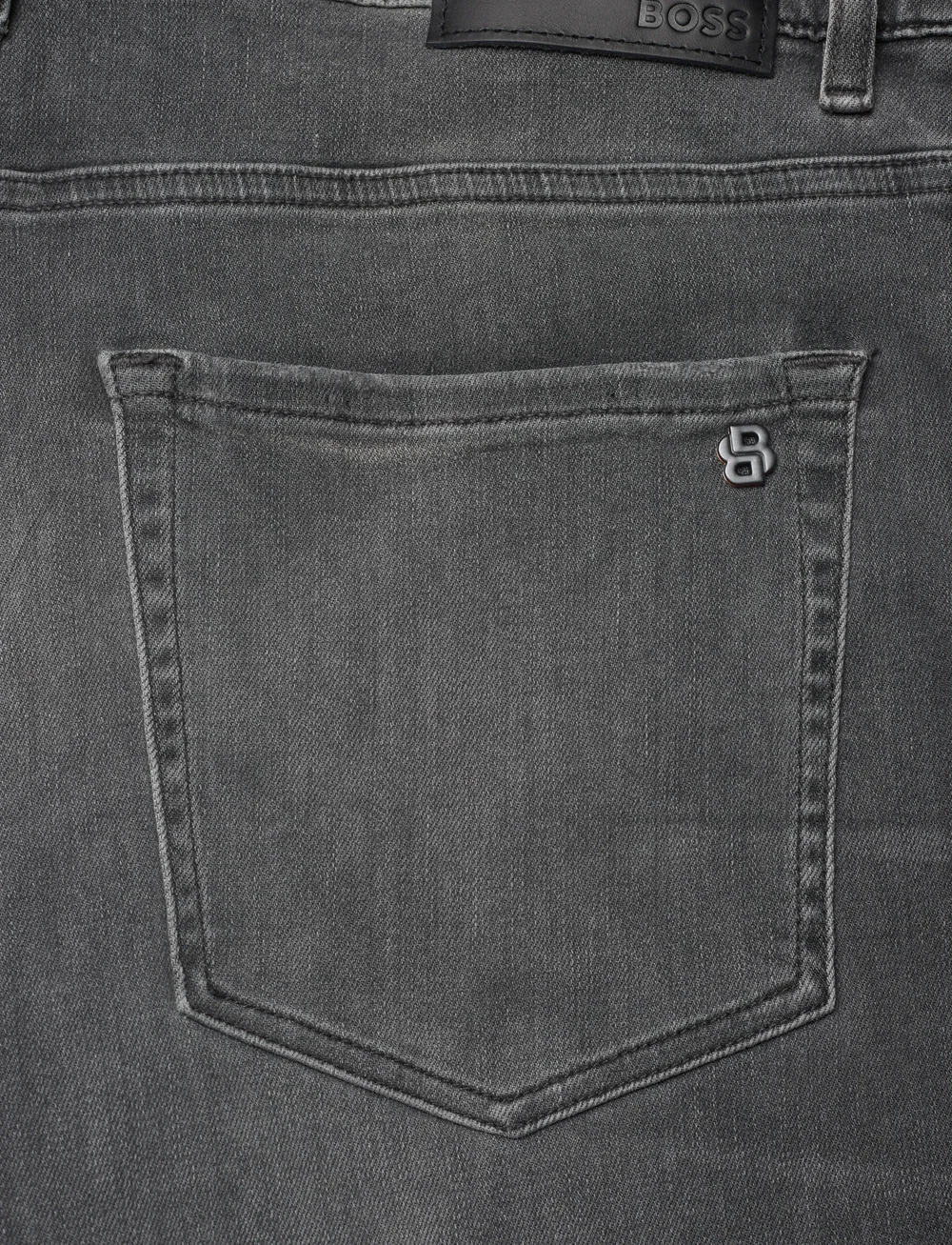 BOSS - ONYX BO - tavalised teksad - dark grey - 4