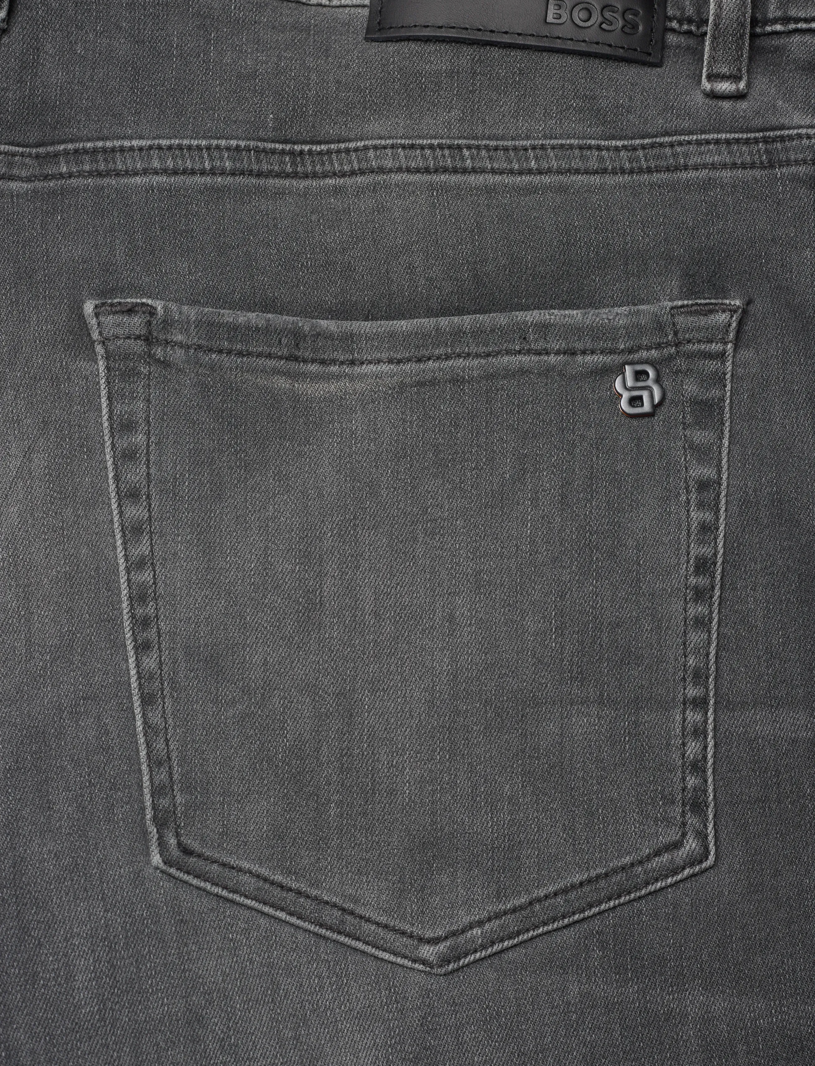 BOSS - ONYX BO - bukser & jeans - dark grey - 4