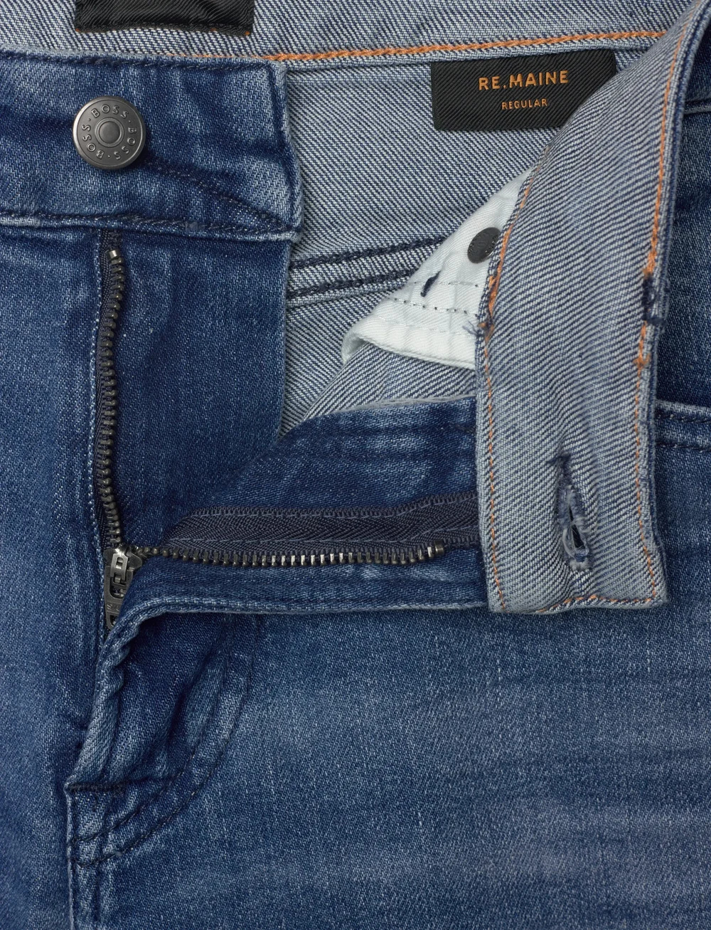 BOSS - RE.MAINE BO - slim jeans - bright blue - 3