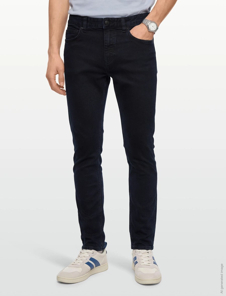 BOSS - DELAWARE BO - slim jeans - dark blue - 3