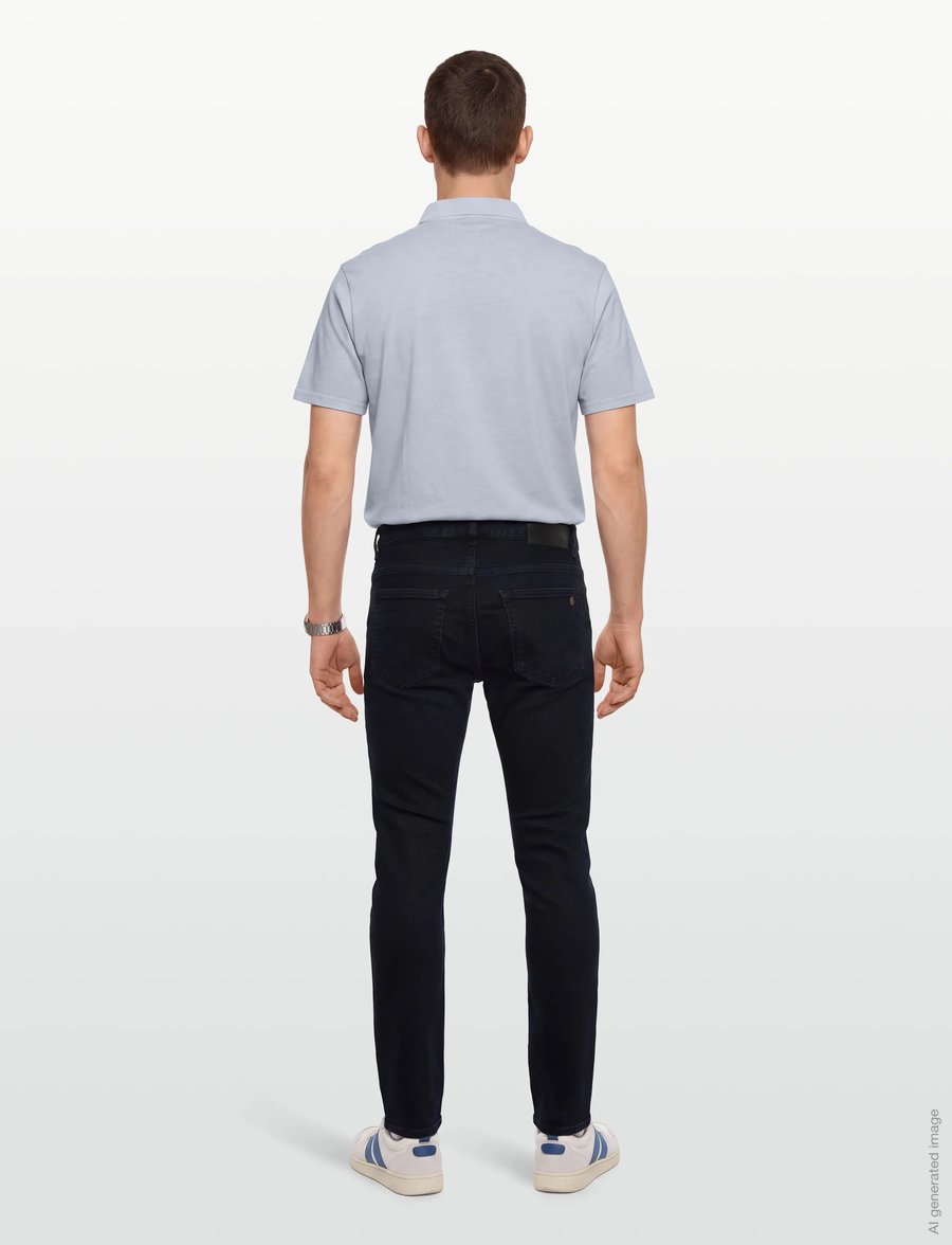 BOSS - DELAWARE BO - slim jeans - dark blue - 4
