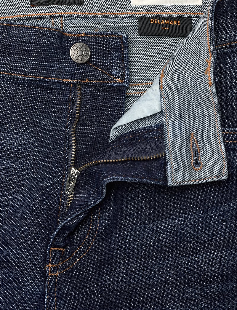 BOSS - DELAWARE BO - slim fit jeans - dark blue - 3