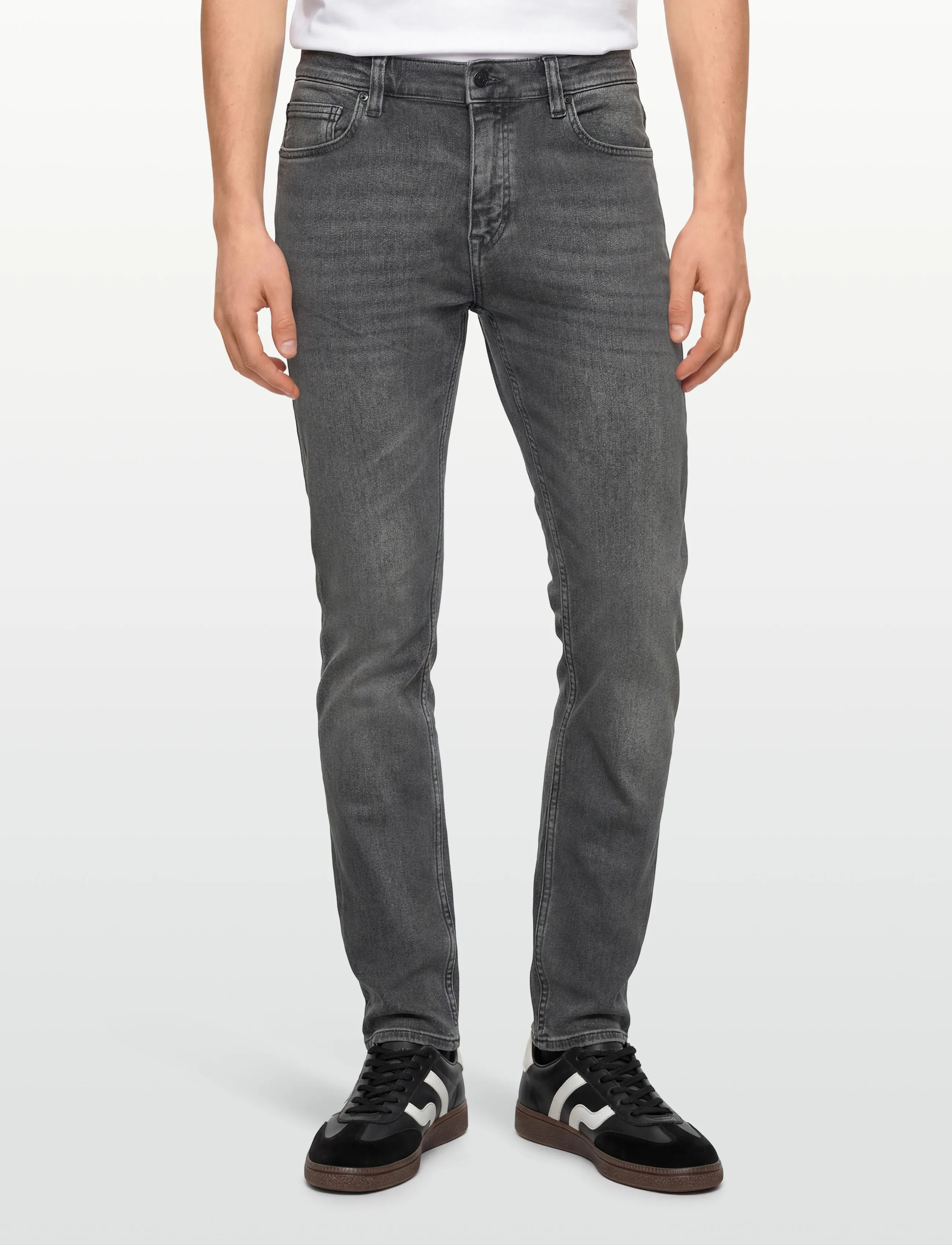 BOSS - DELAWARE BO - püksid & teksad - medium grey - 3