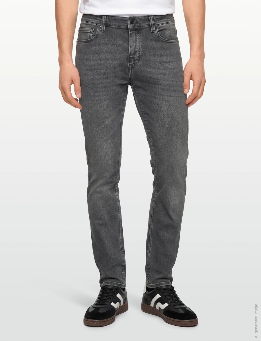 BOSS - DELAWARE BO - regular jeans - medium grey - 3