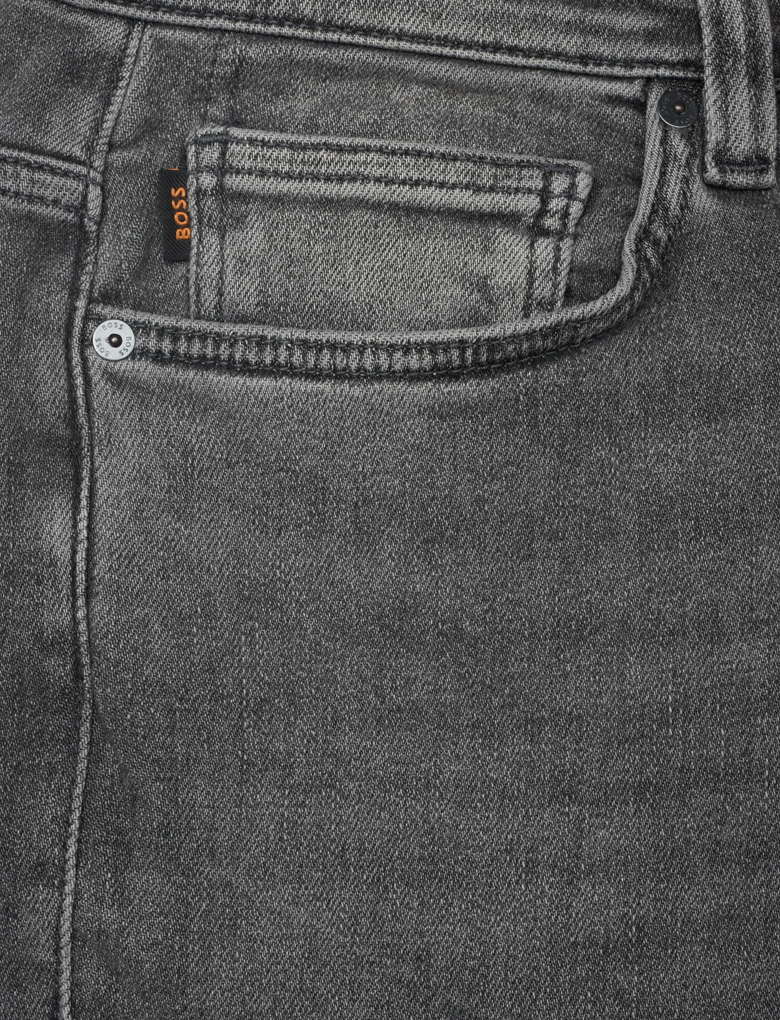 BOSS - DELAWARE BO - bikses & džinsa bikses - medium grey - 2