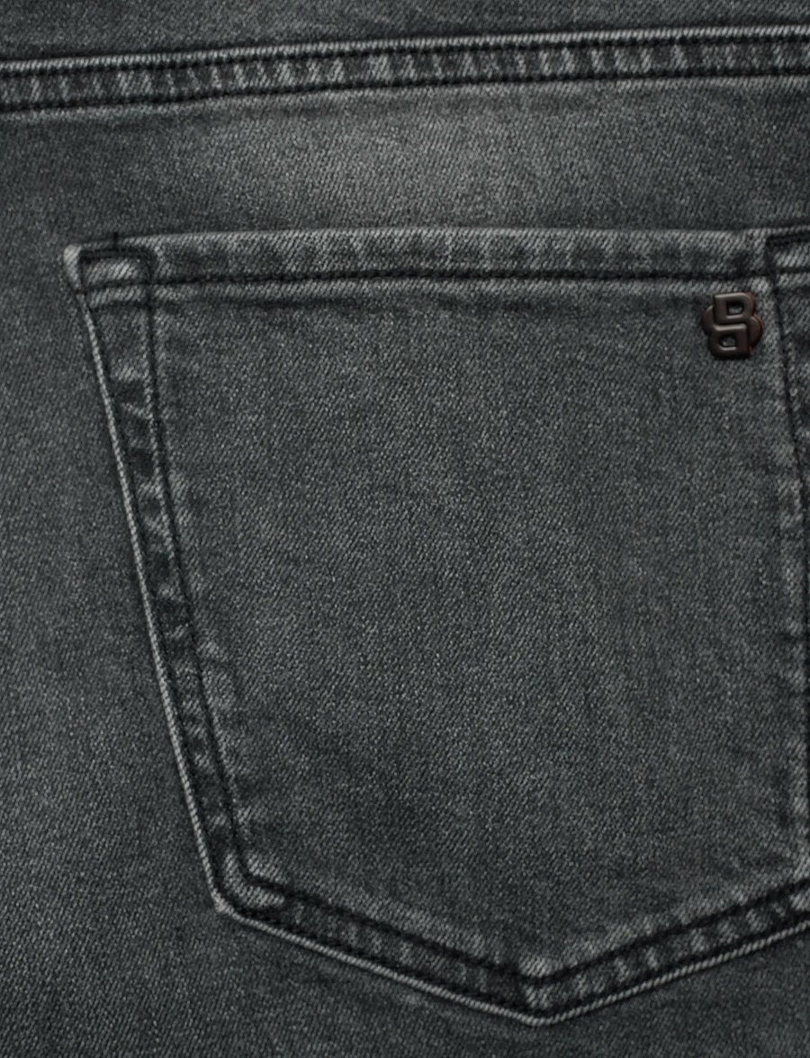 BOSS - RE.MAINE BO - klassikalised teksad - medium grey - 4