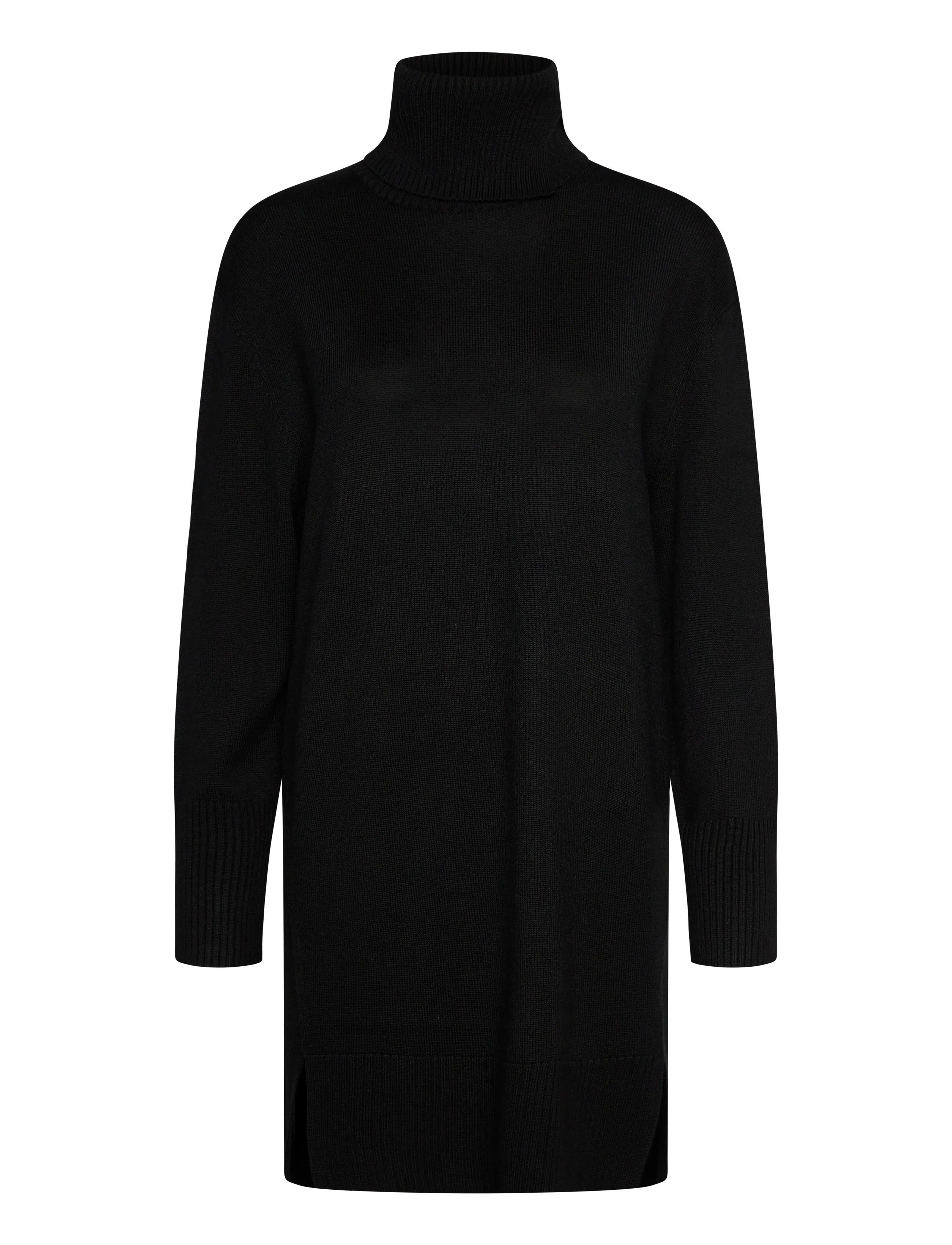 BOSS C_Feringatessa - Strickkleider - BLACK / black