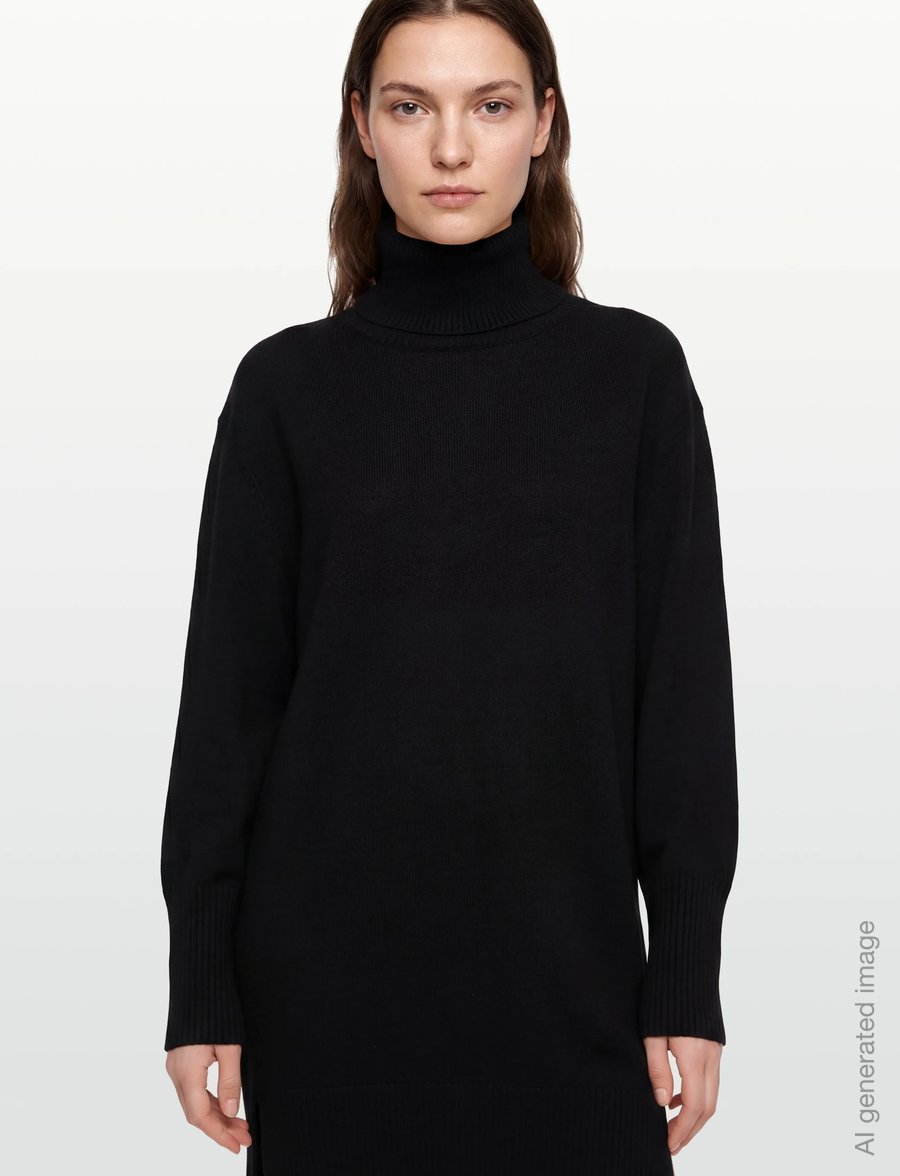 BOSS - C_Feringatessa - strickkleider - black - 3