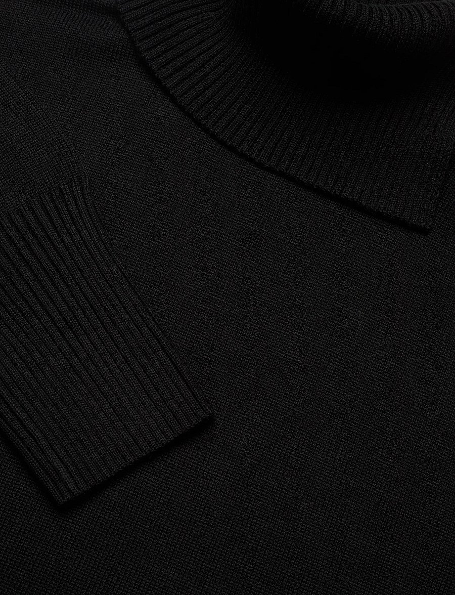 BOSS - C_Feringatessa - strickkleider - black - 5