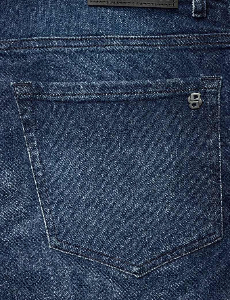 BOSS - RE.MAINE BO - tavalised teksad - medium blue - 4