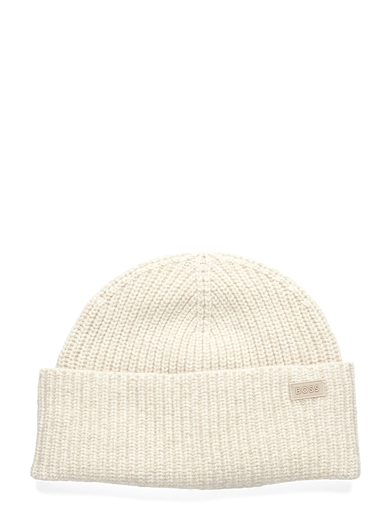 BOSS - Karinet_Hat - beanie mütsid - light beige - 0