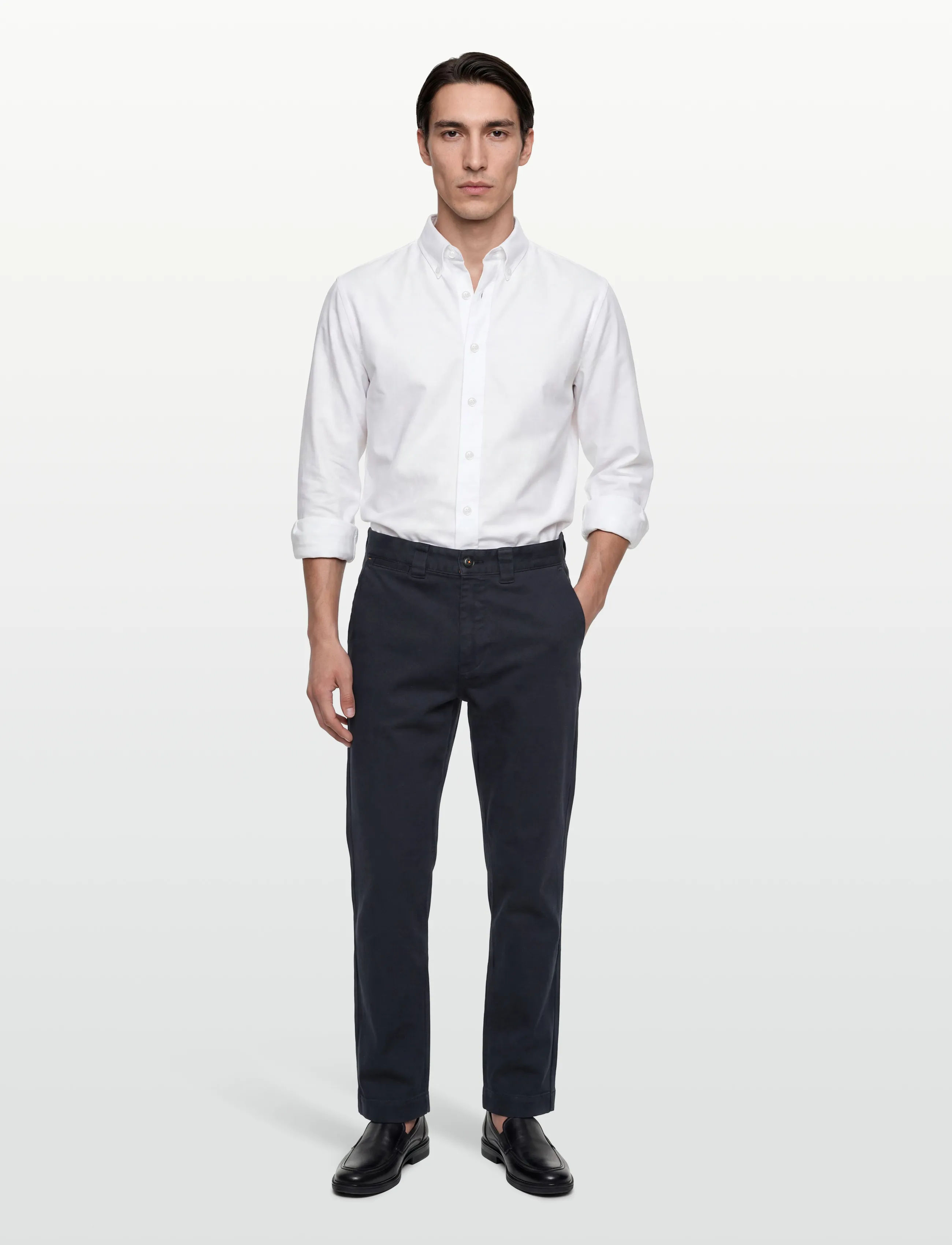 BOSS Chino-Straight-A, 32 x 32, Navy, Bukser > Afslappet, Herre