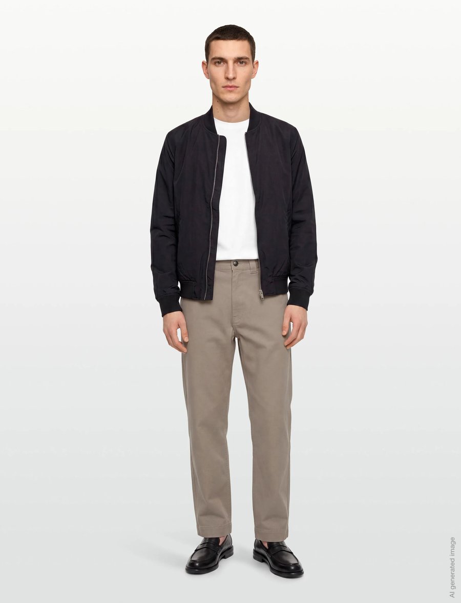 BOSS - Chino-Straight-A - freizeithosen - open green - 0