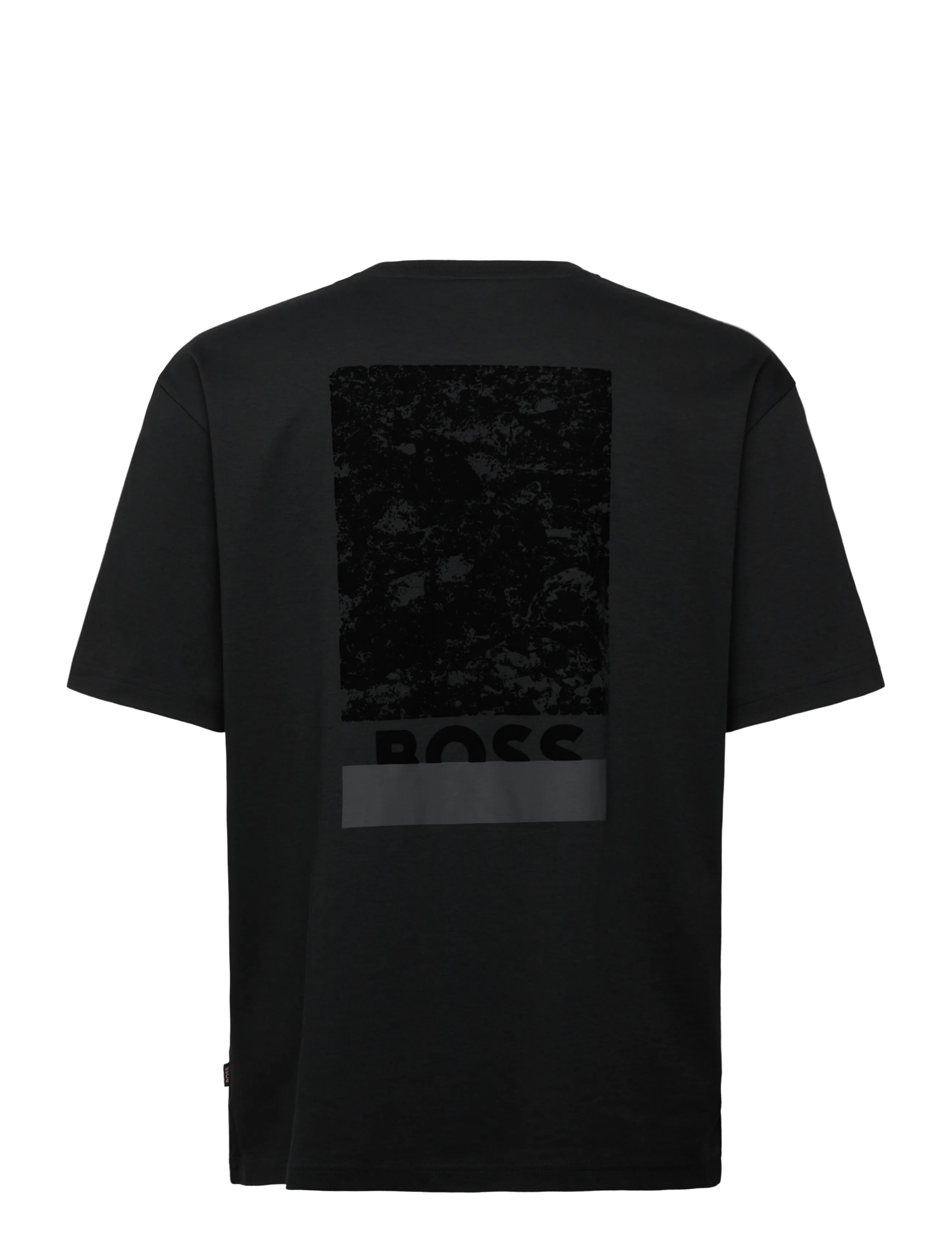 BOSS - Te_snow - kortærmede t-shirts - black - 1