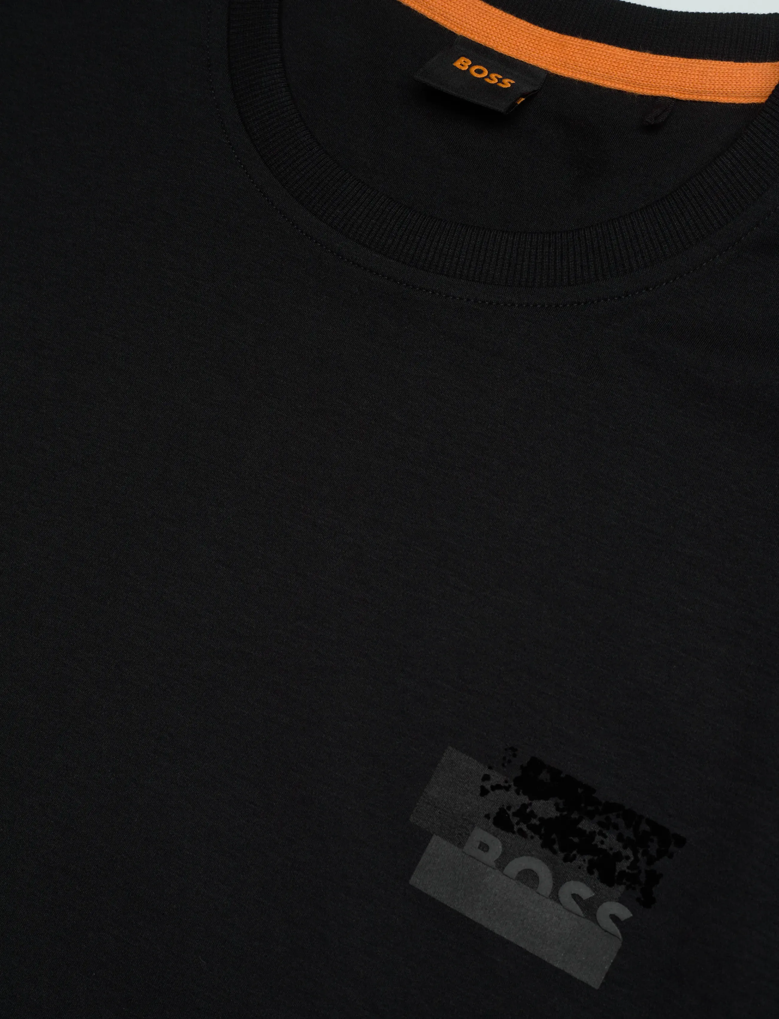 BOSS - Te_snow - kortærmede t-shirts - black - 2