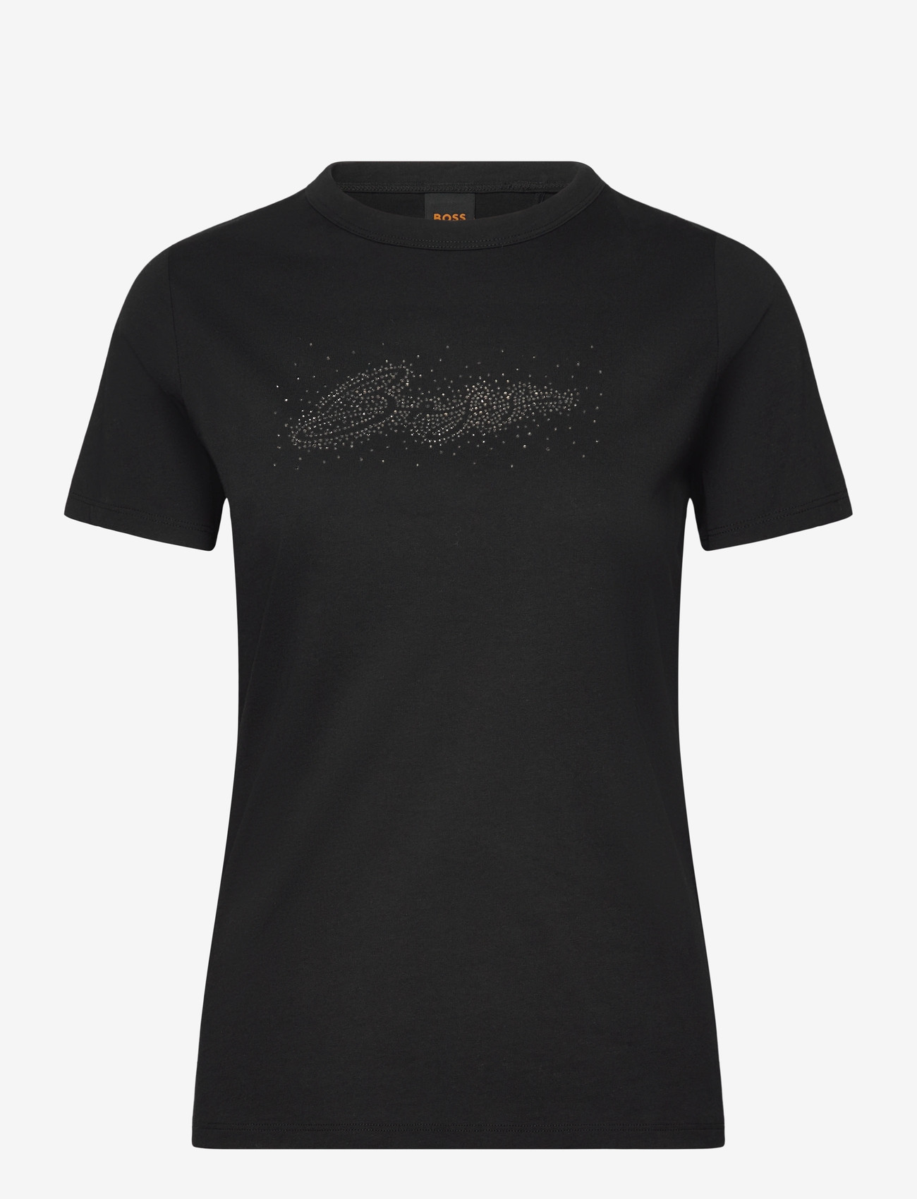 BOSS - C_Elogo_print19 - t-shirts - black - 0